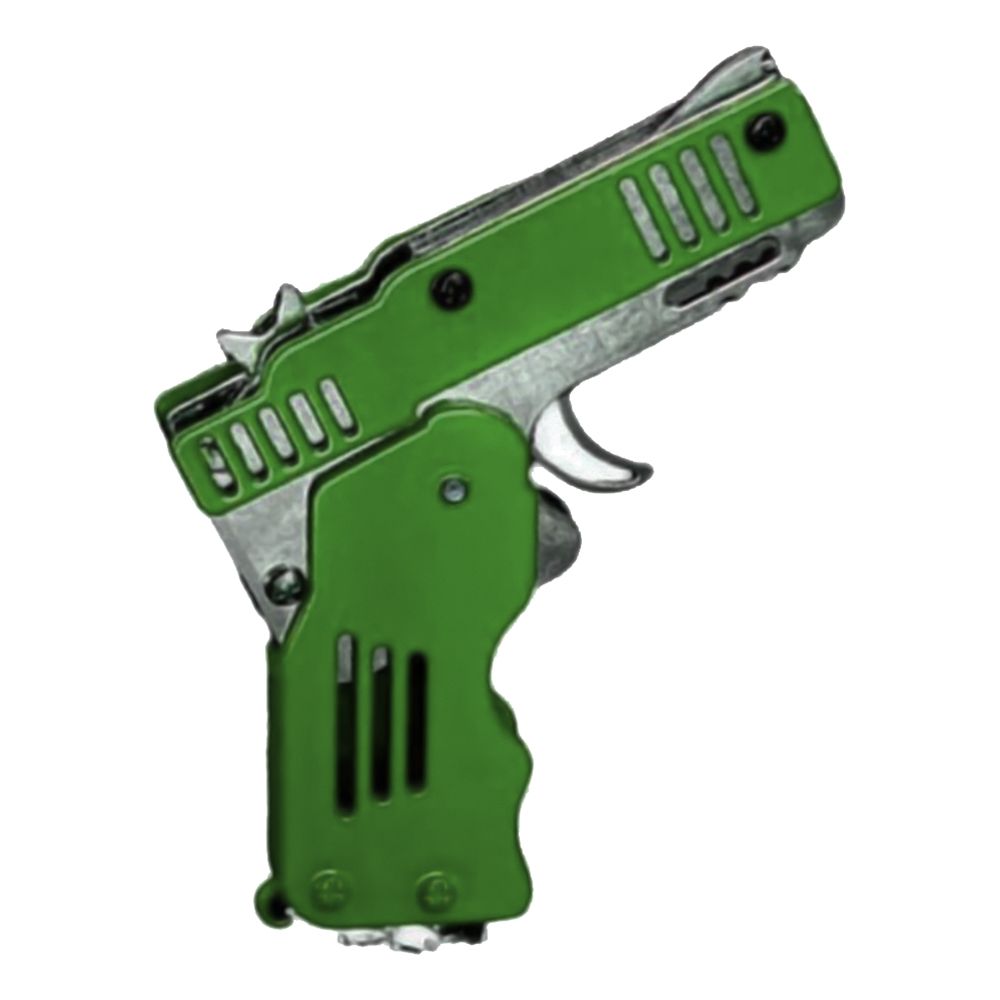 Sammenleggbar strikkpistol