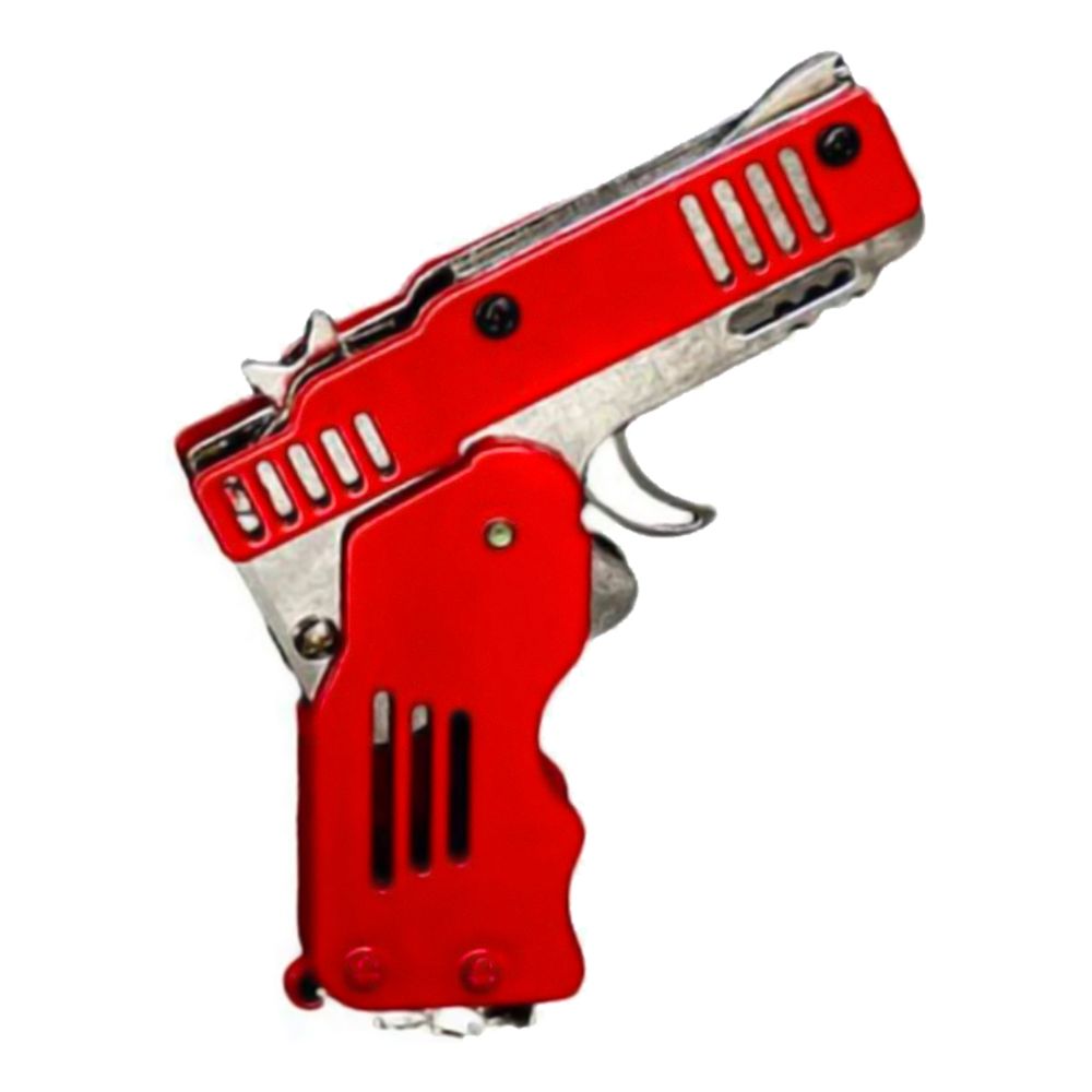 Sammenleggbar strikkpistol