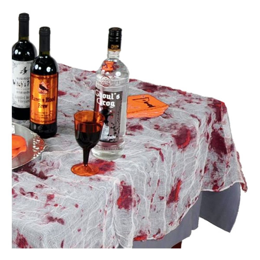 Halloween Bordsduk med Blod