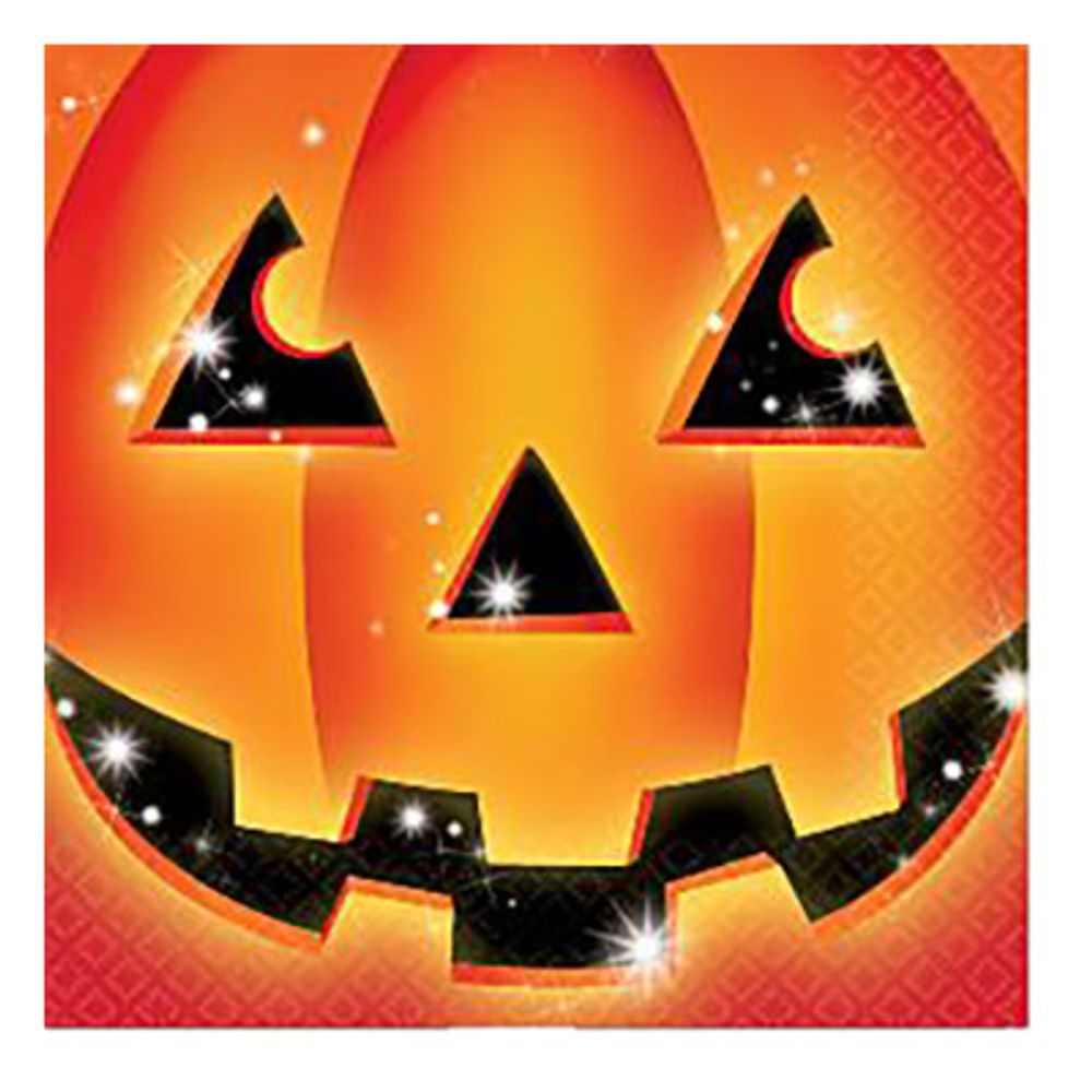 Halloween Gresskar Servietter