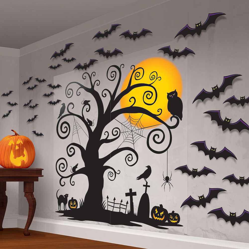 Halloween Vägg Dekoration