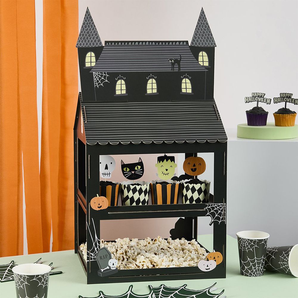 Halloweenhus Serveringsstativ