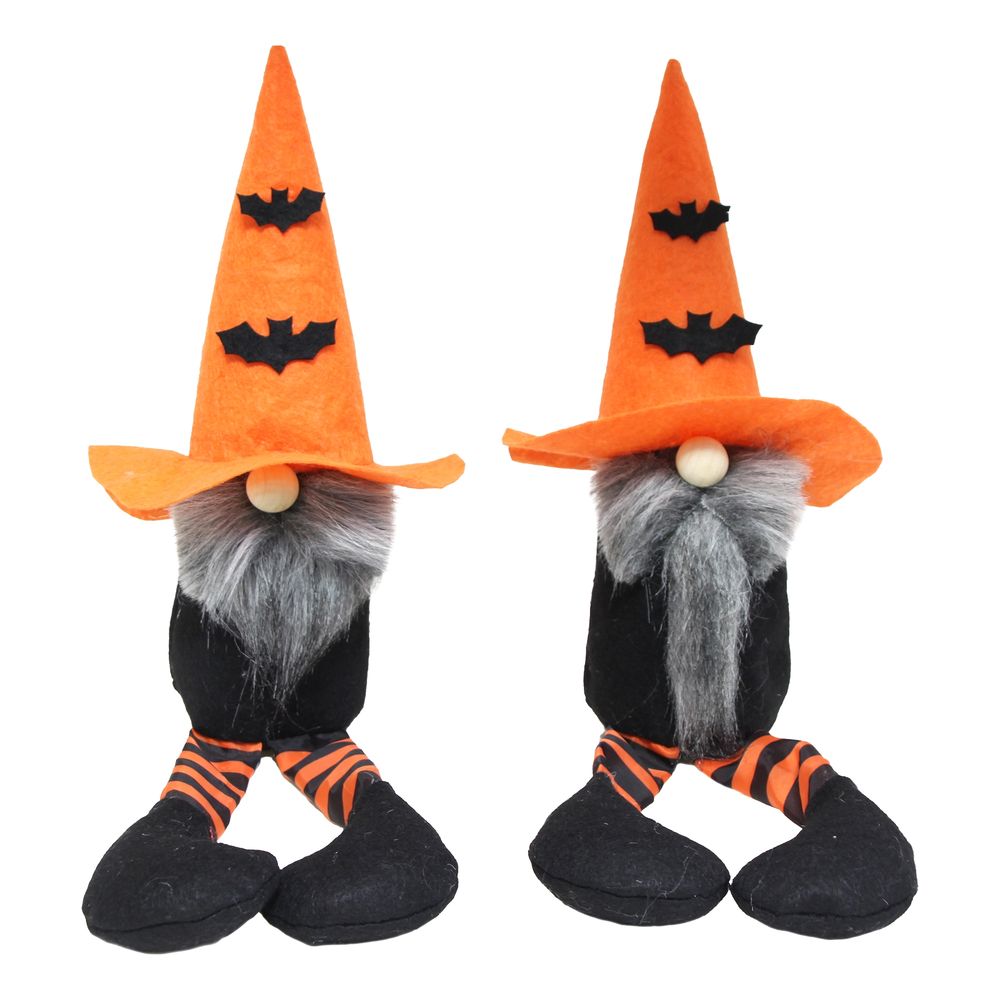 Halloweentomte Sittande med Fladdermöss