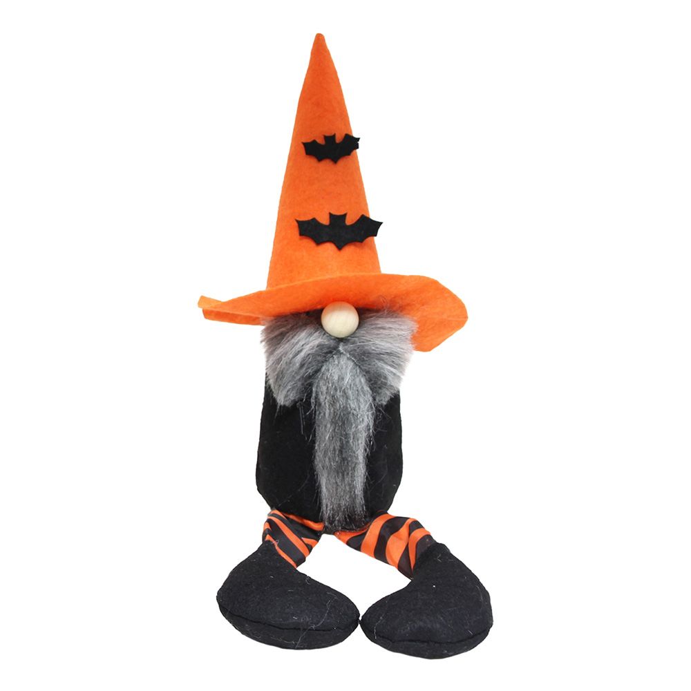 Halloweentomte Sittande med Fladdermöss