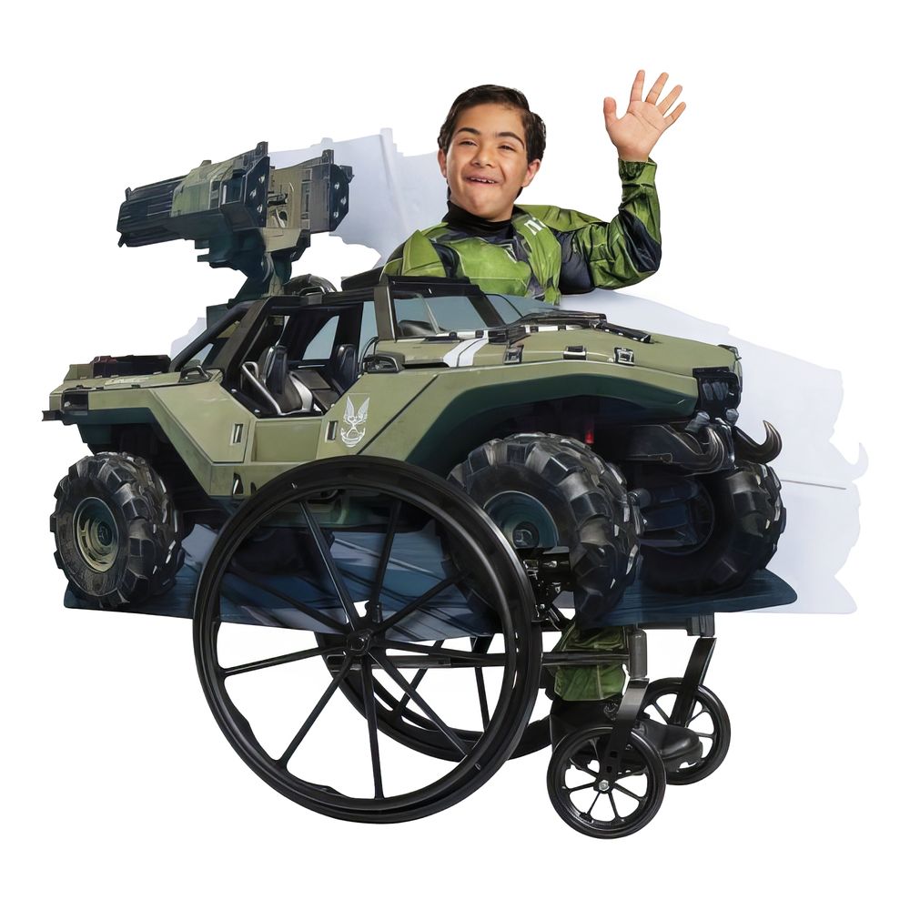 Halo Infinite Warthog Kørestolskostume