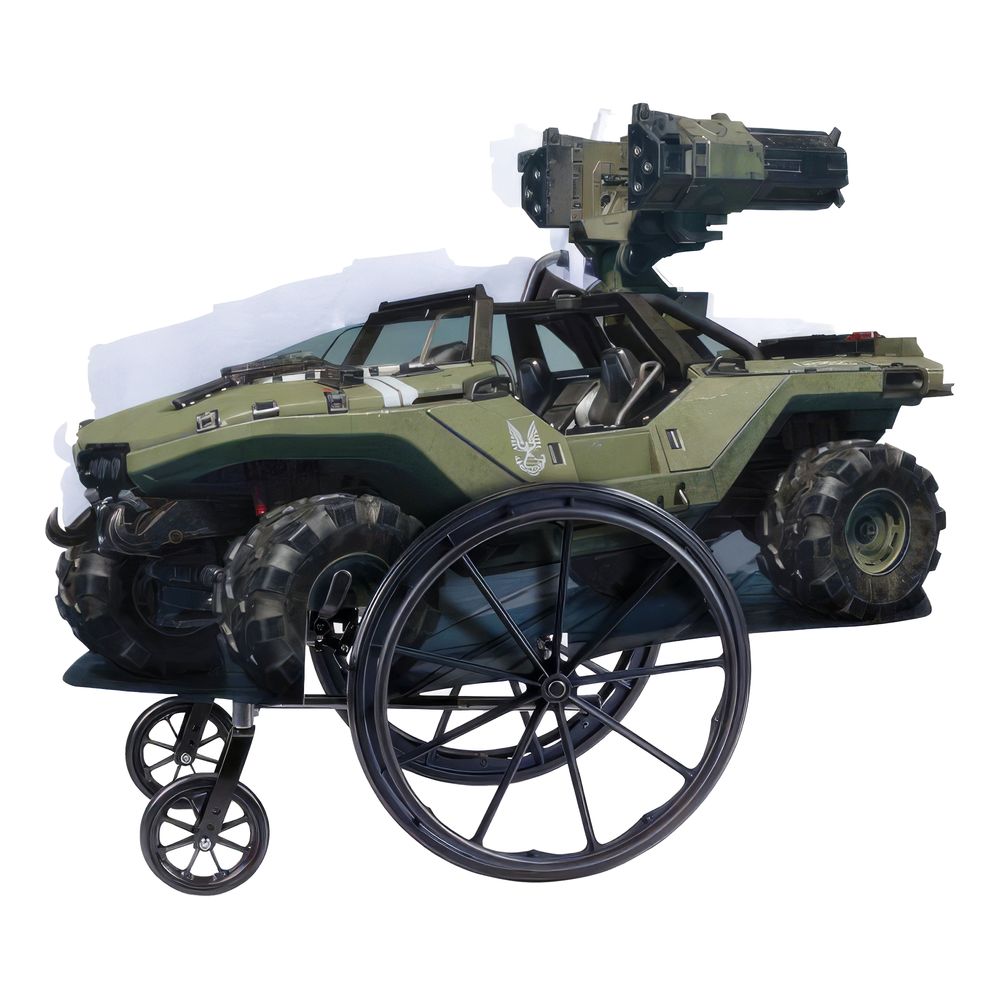 Halo Infinite Warthog Kørestolskostume