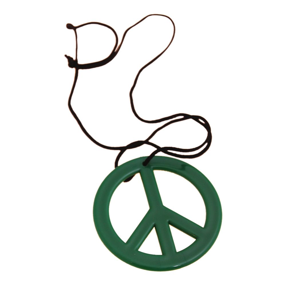 Halsband med Peace-smycke