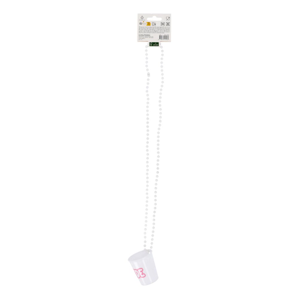 Halsband med Shotglas Bride