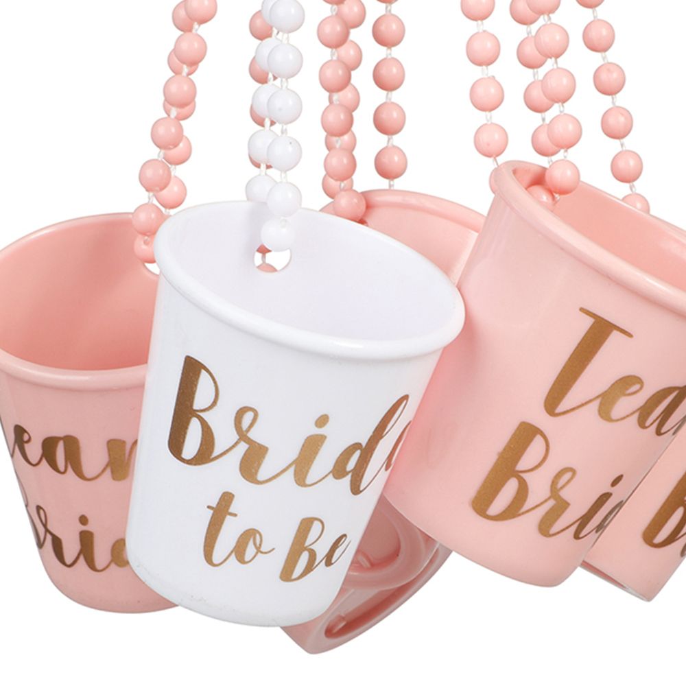 Halsband med Shotglas Bride to Be