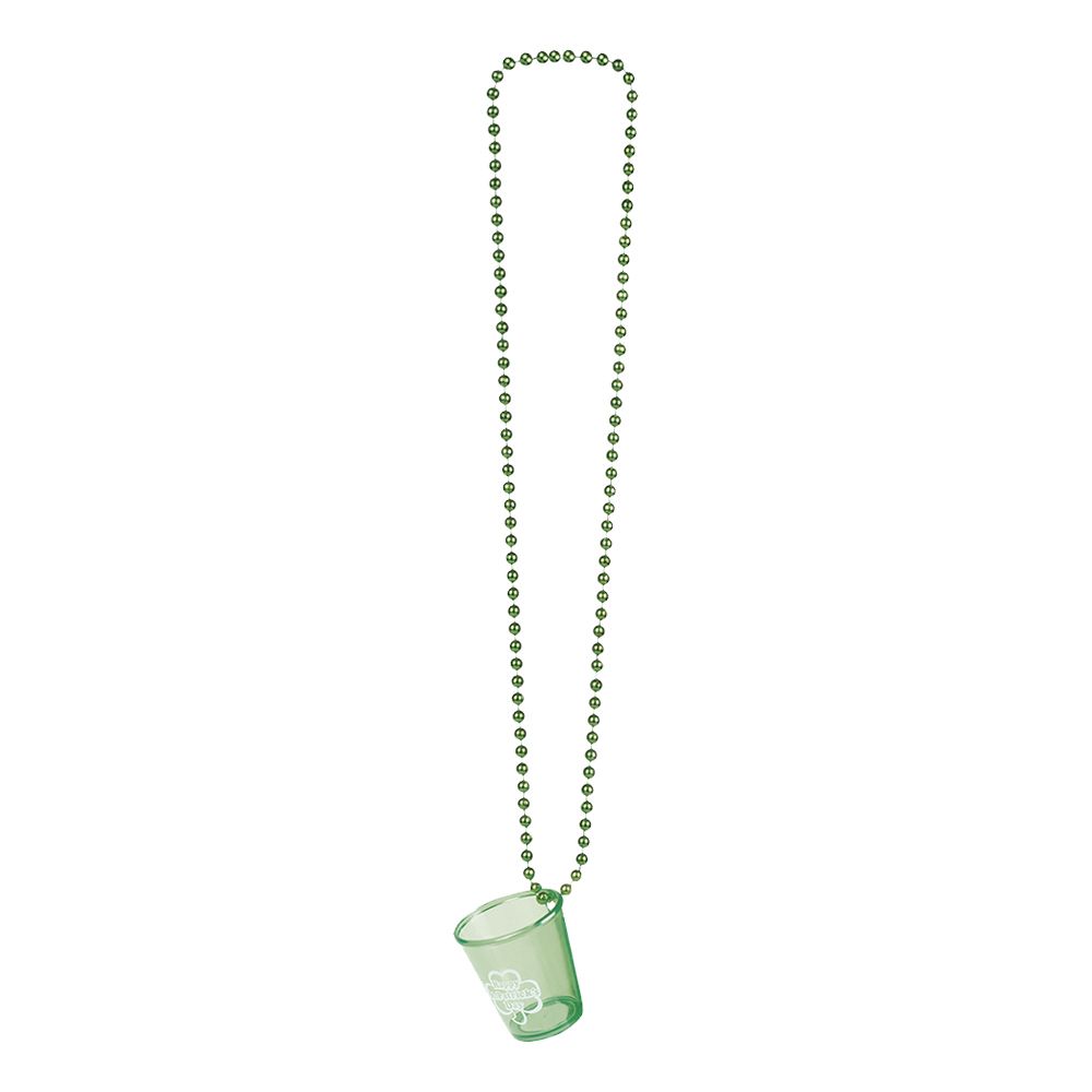 Halsband med Shotglas St Patricks Day