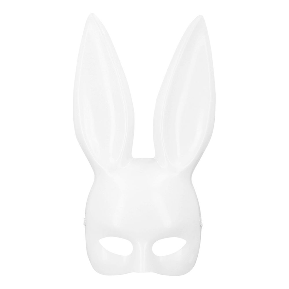 Halvmask Kanin Vit