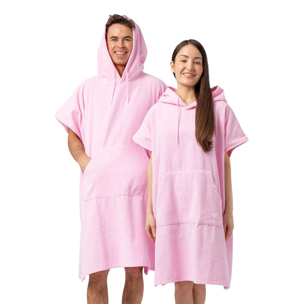 Håndkle Poncho Bubblegum Rosa