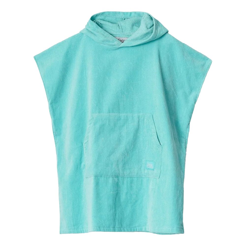 Pyyhe Poncho Lapsille Korallinsininen