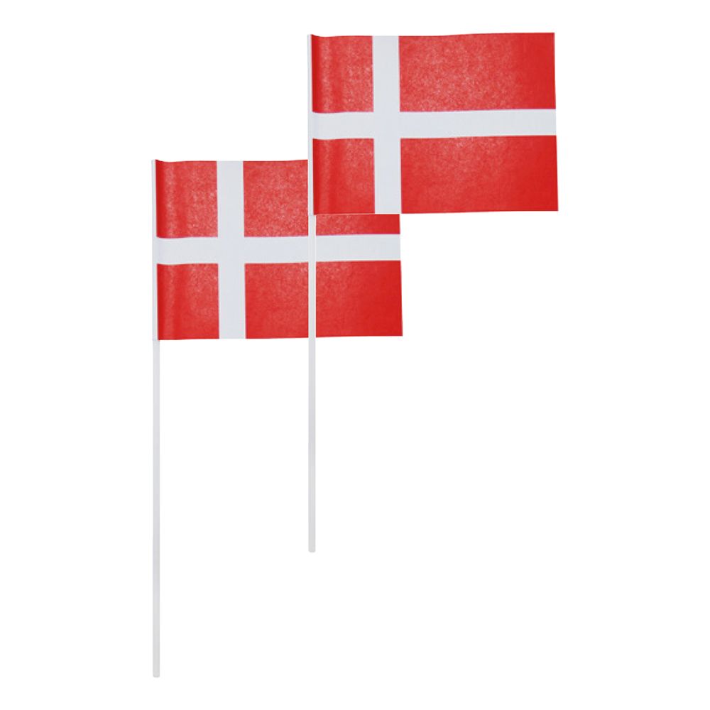 Håndflagg Danmark
