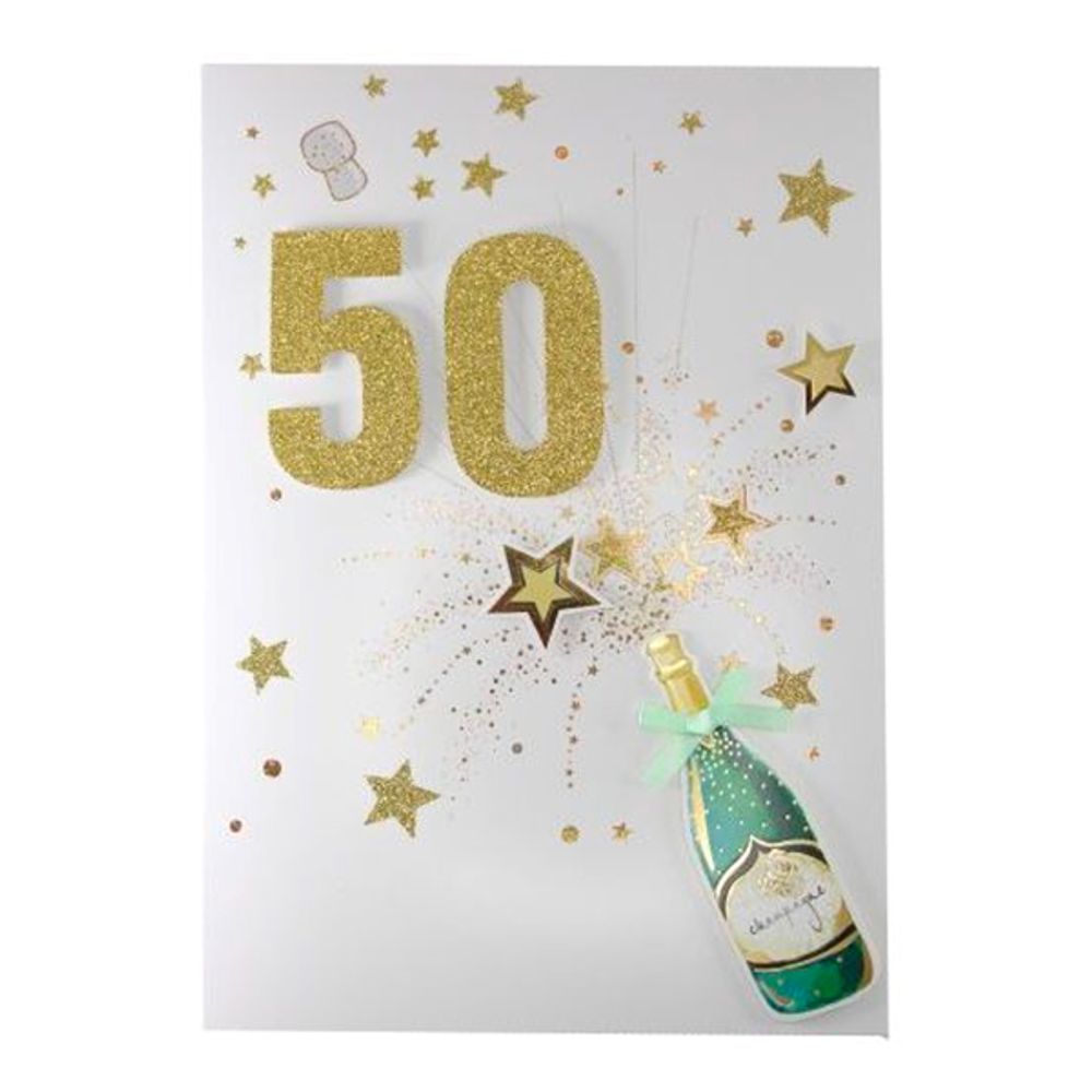 Onnittelukortti 50