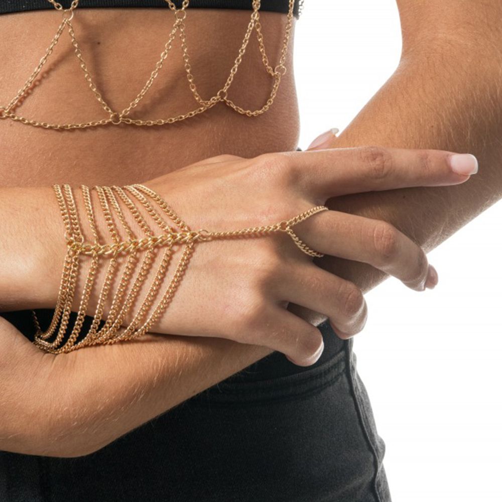 Håndkæde Armbånd Guld
