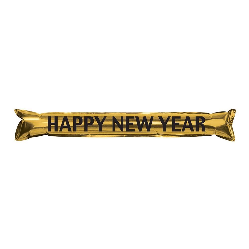 Håndklapper Happy New Year Guld/Metallic