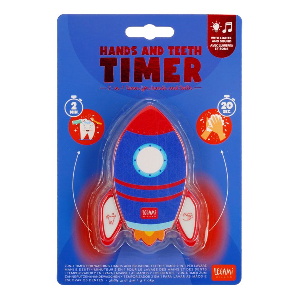Hands and Teeth Timer Space