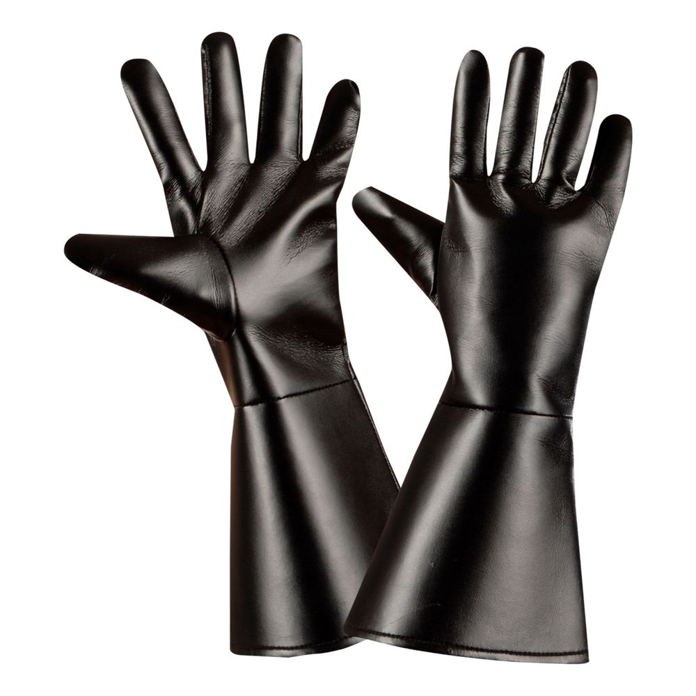 Handsker Læderlook Sorte