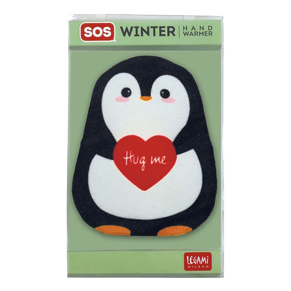 Kädenlämmitin Pingviini