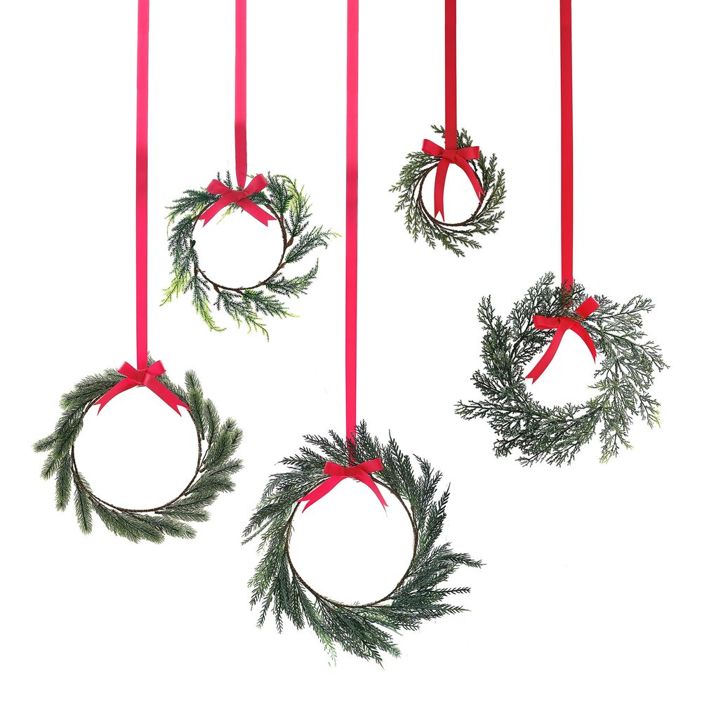 Hängande Julkransar