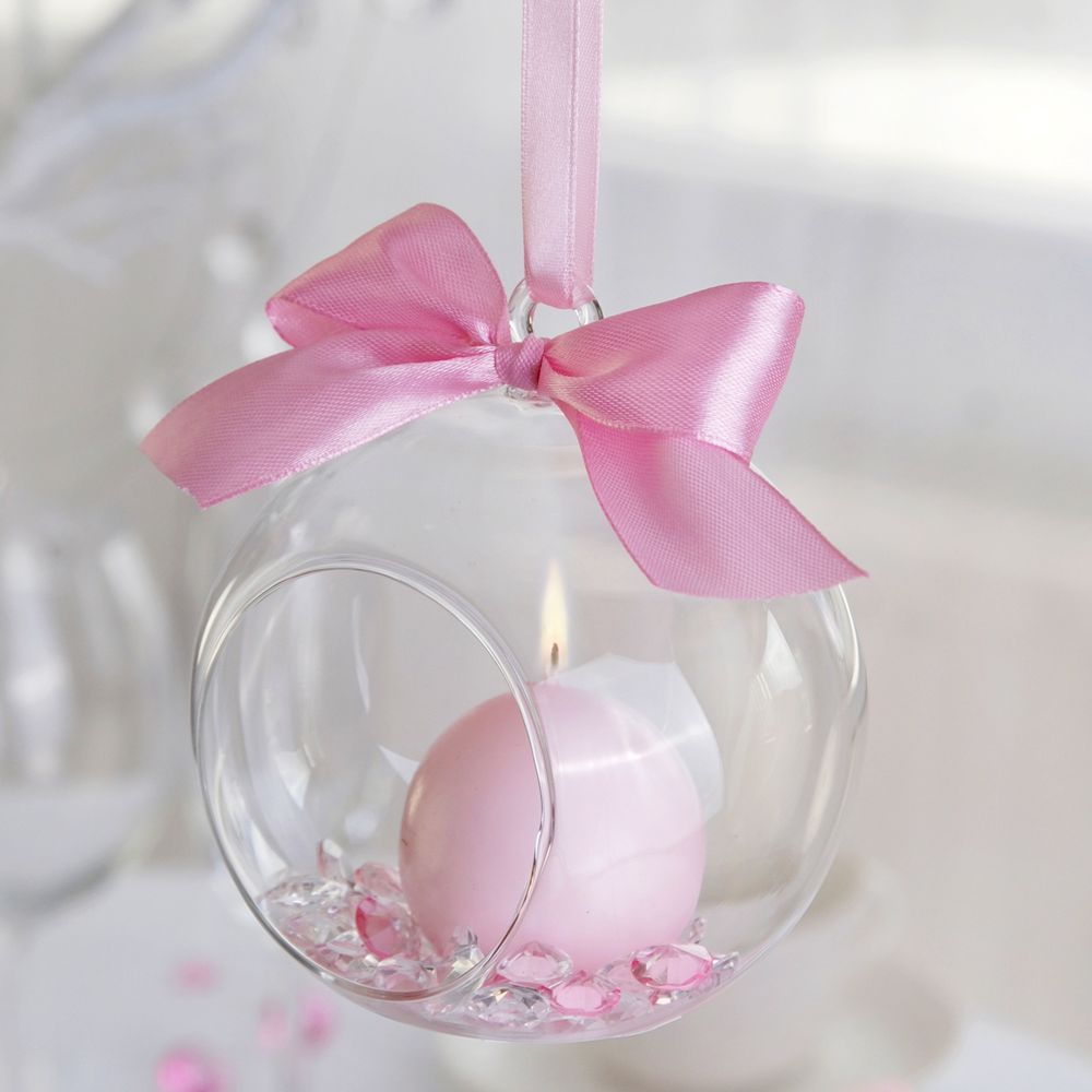 Hengende Lyslykter Glasskule