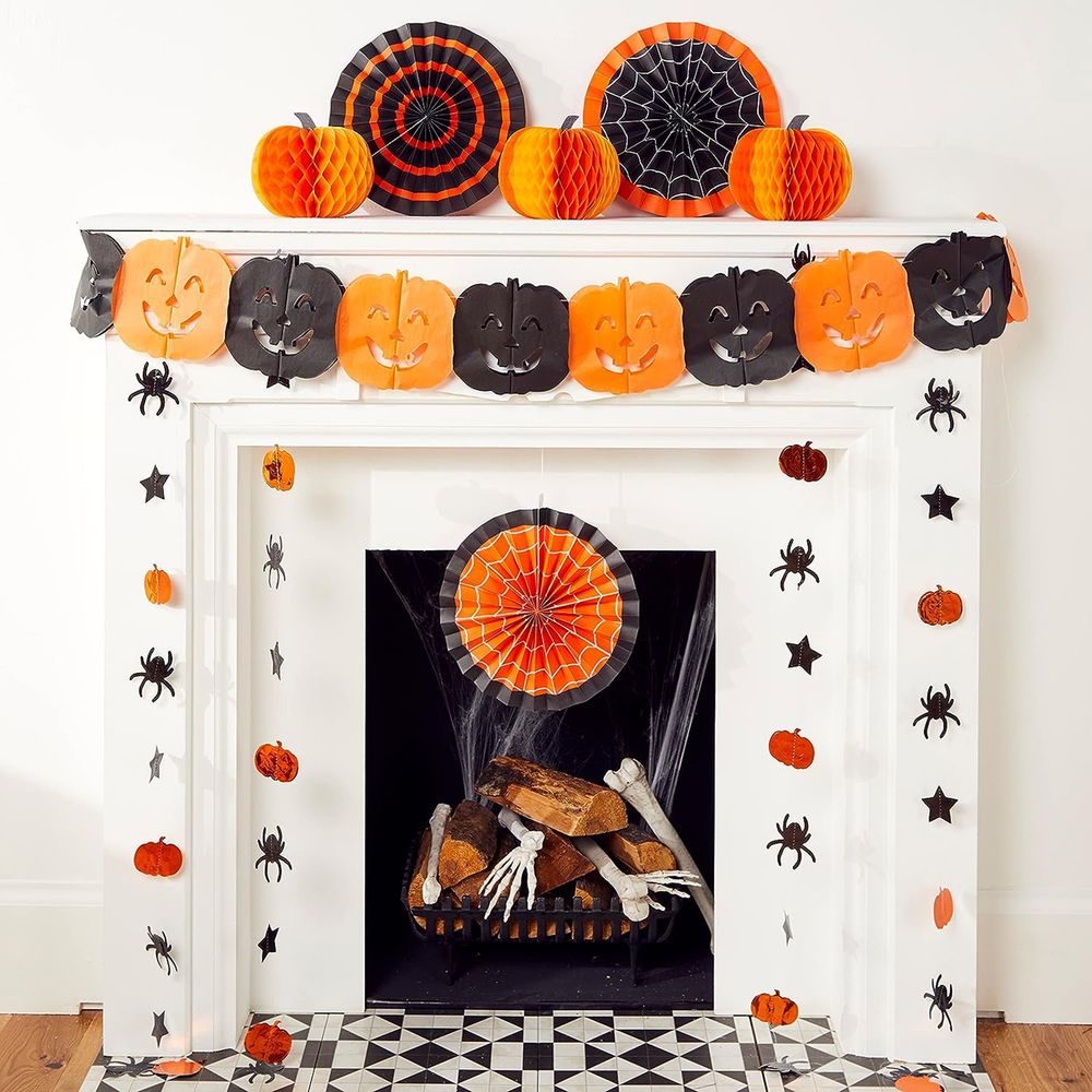 Hängande Pumpor Halloween Dekoration