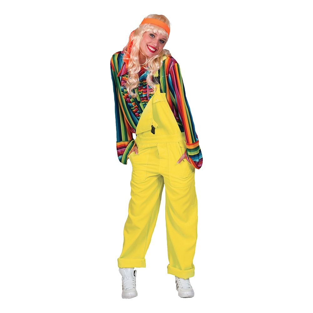 Snekkerbukse UV Neon Gul