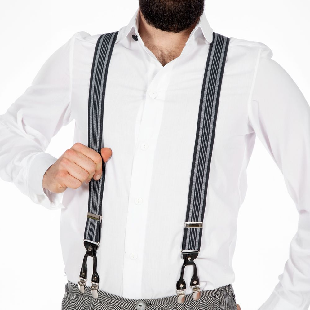 Seler Rockabilly Svart/Hvite