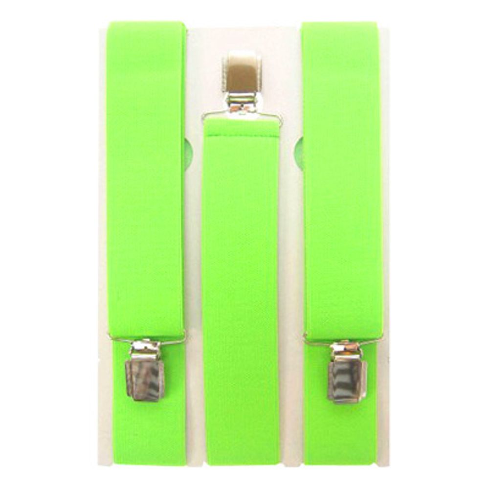 Hängslen UV Neon Grön
