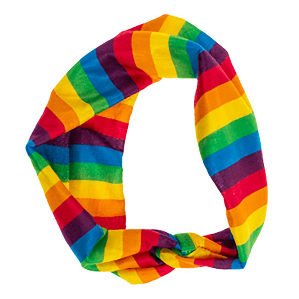 Hårbånd Regnbuefarvet