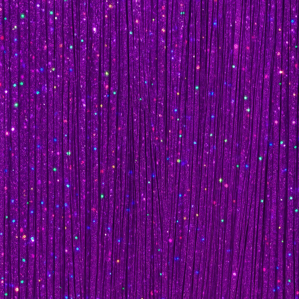 Hårforlængelse Glitter Lilla