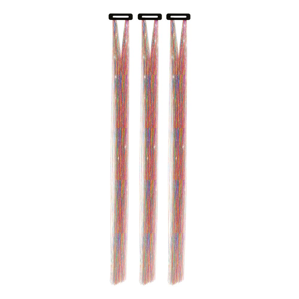 Hårforlængelse Glitter Multi