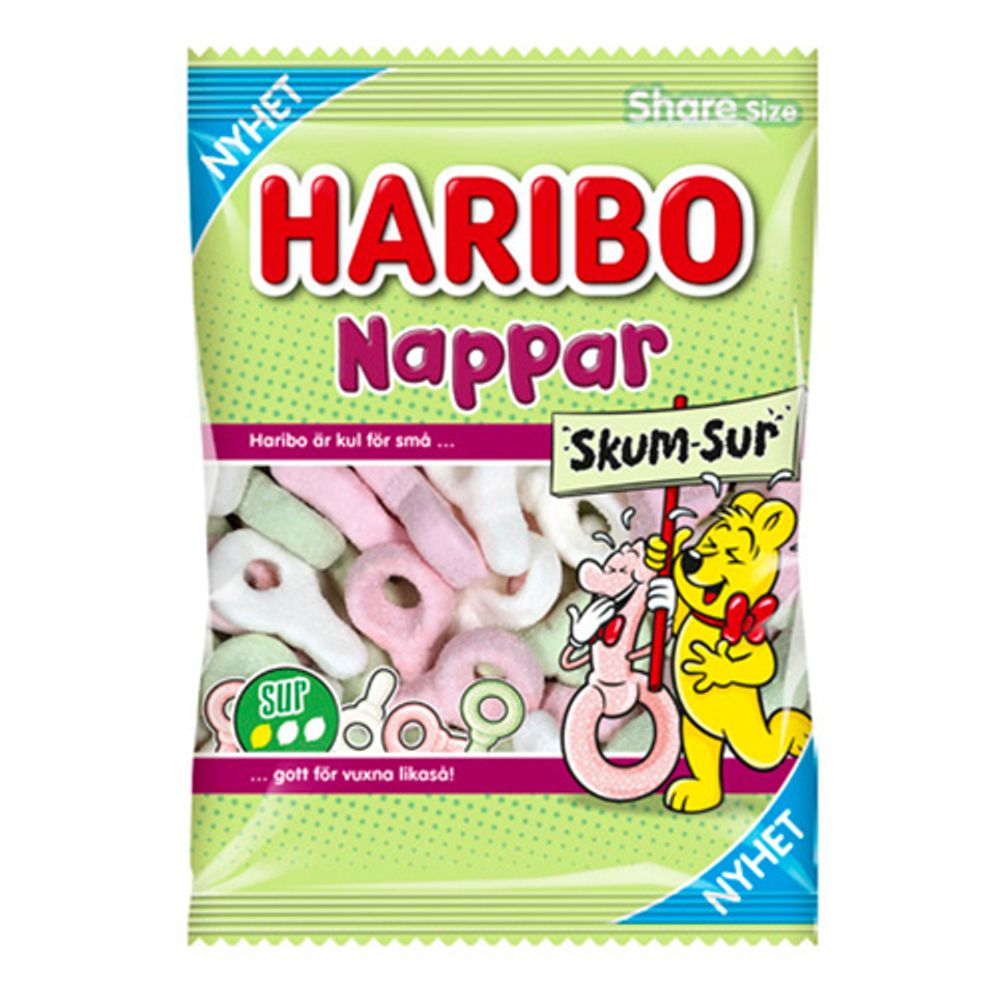 Haribo Skumsutter Sure