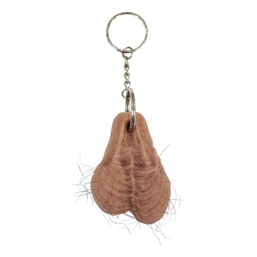 Hårig Pung på Nyckelring