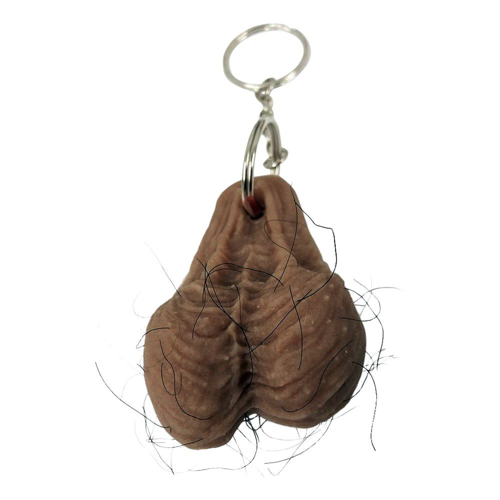 Hårig Pung på Nyckelring