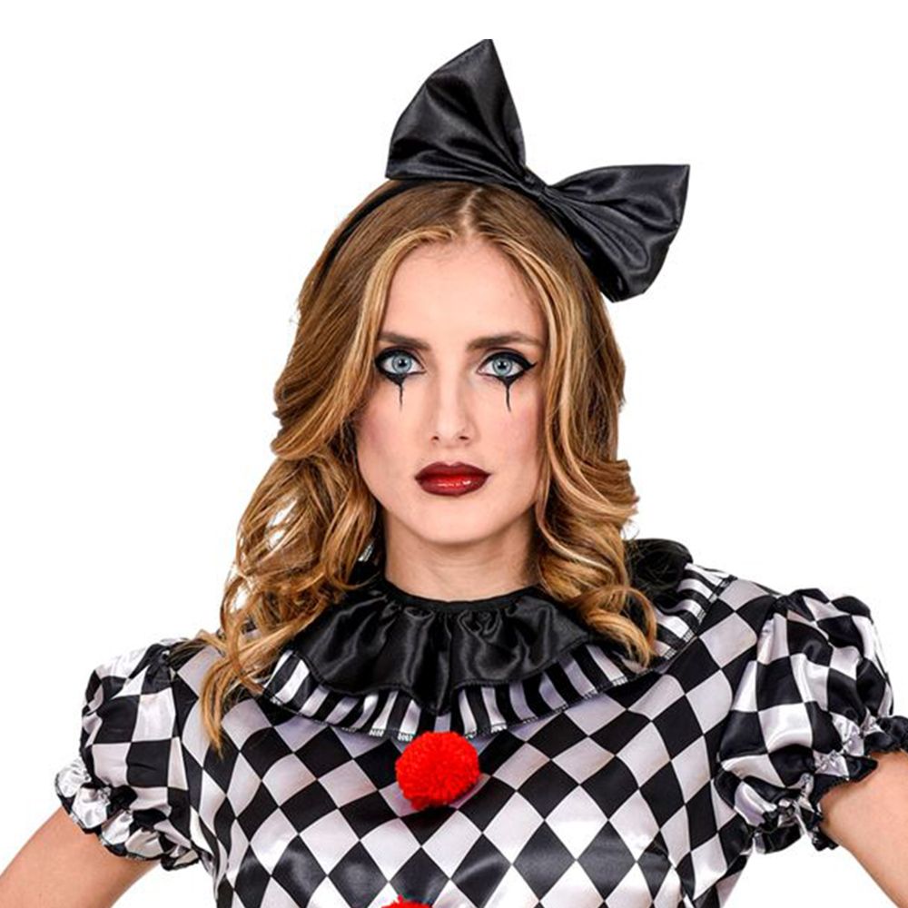 Harlequin Klovn Dame Kostyme