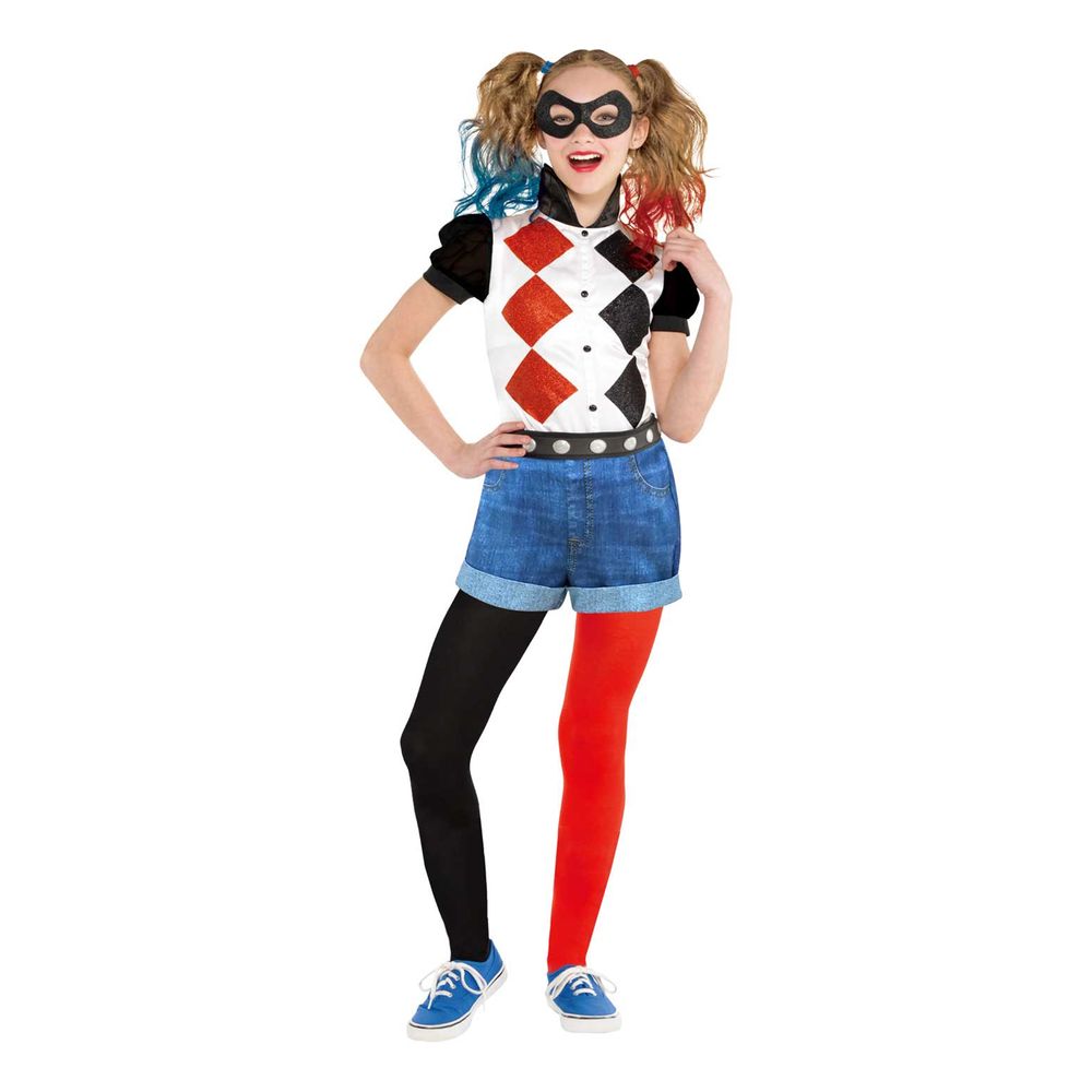 Harley Quinn Klassisk Barn Kostyme