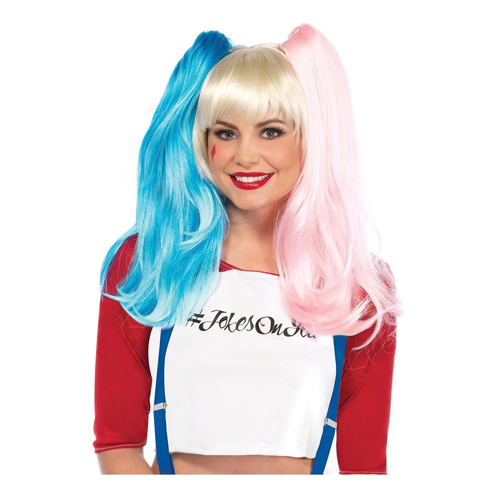 Harley Quinn Misfit Deluxe Parykk