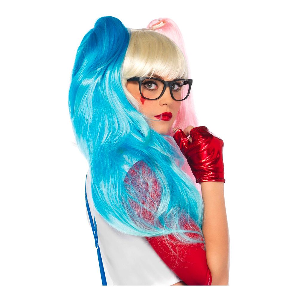 Harley Quinn Misfit Deluxe Parykk