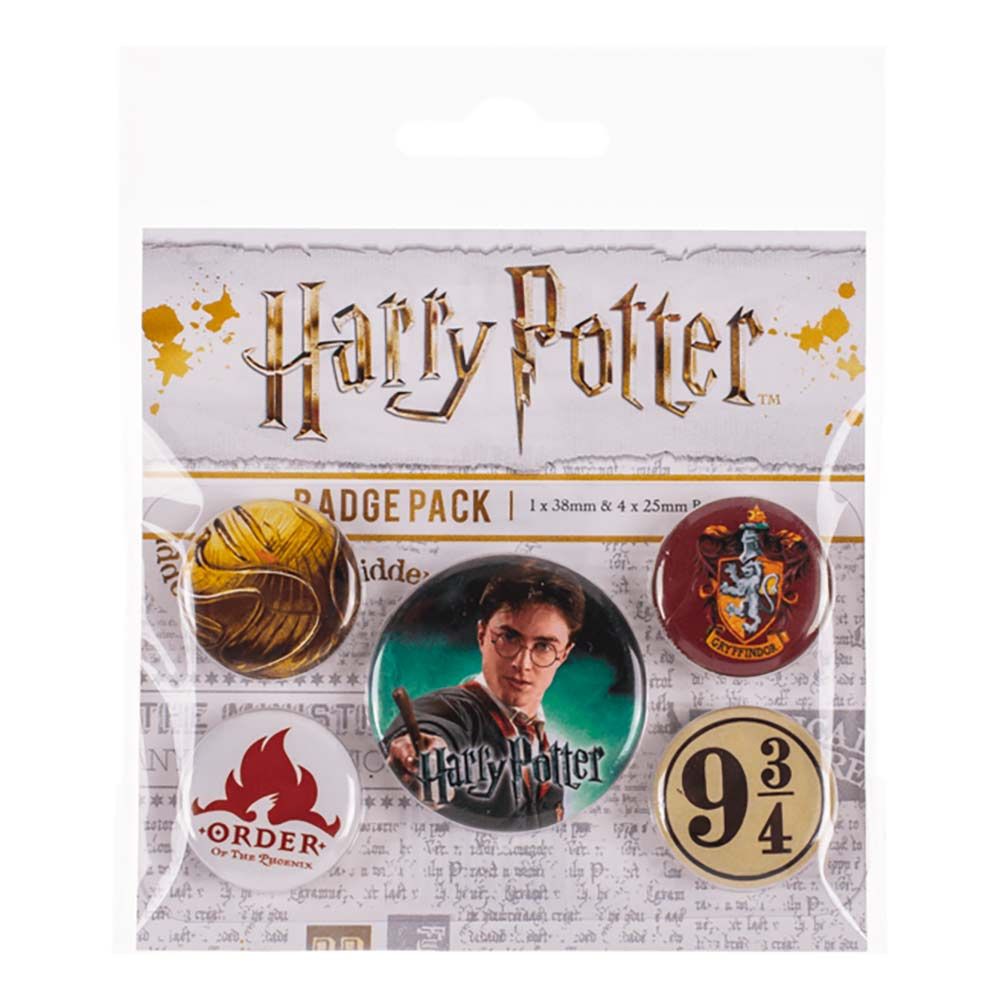 Harry Potter Gryffindor Badges