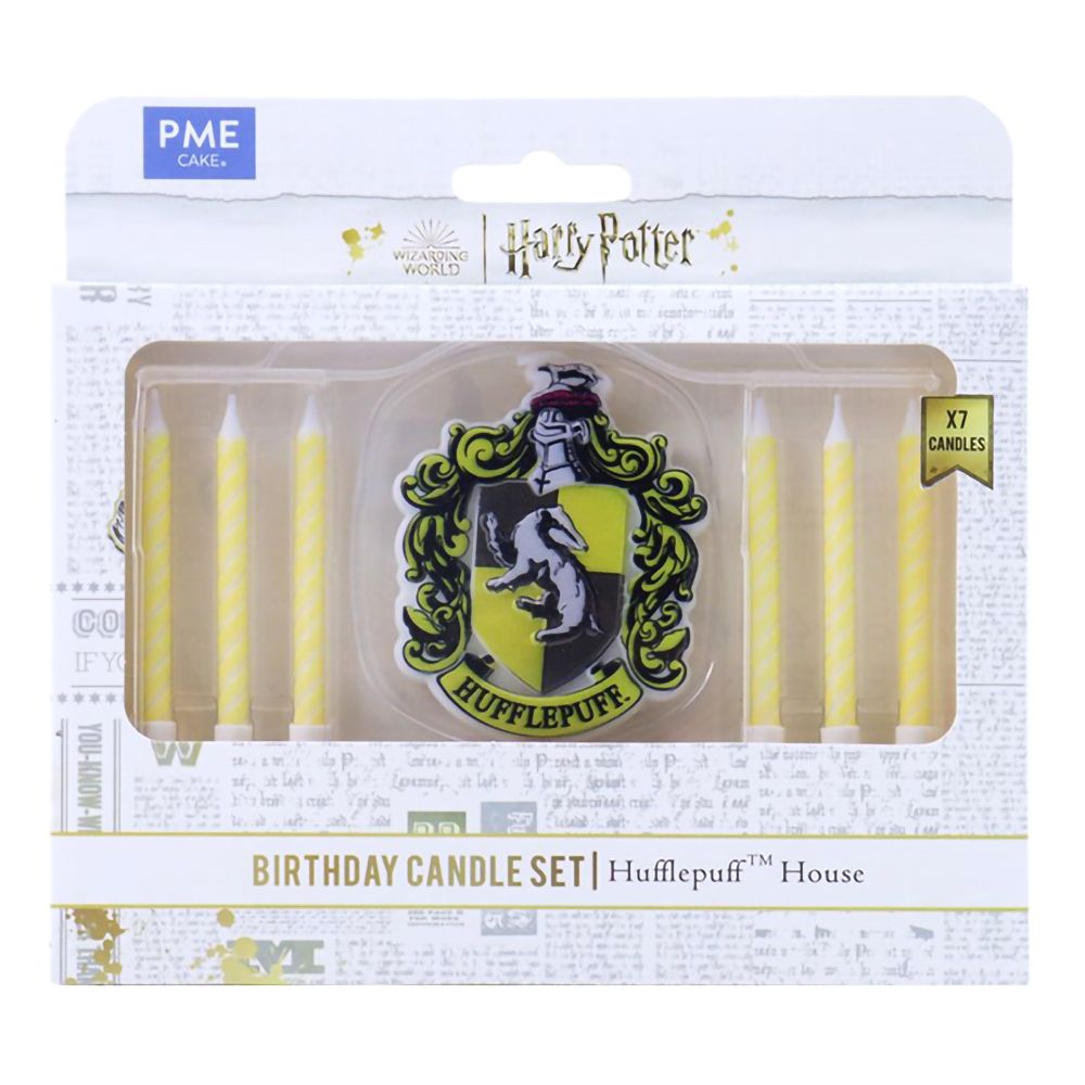 PME Harry Potter Hufflepuff Tårtljus