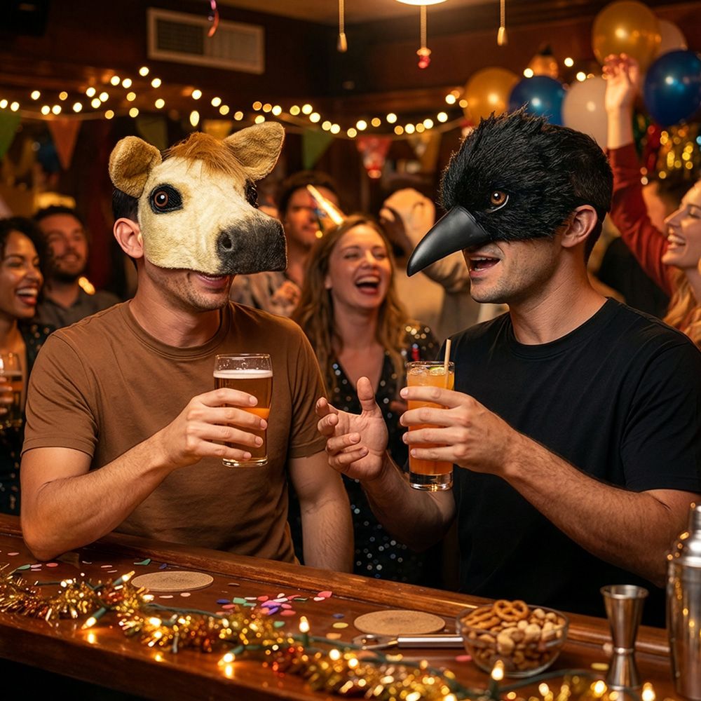 Hest Halvmaske