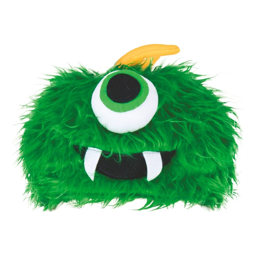 Hatt Fluffy Monster Lysegrønn
