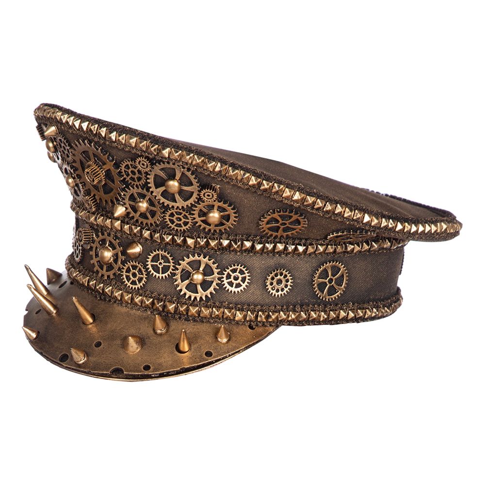 Hatt Steampunk Deluxe Guld