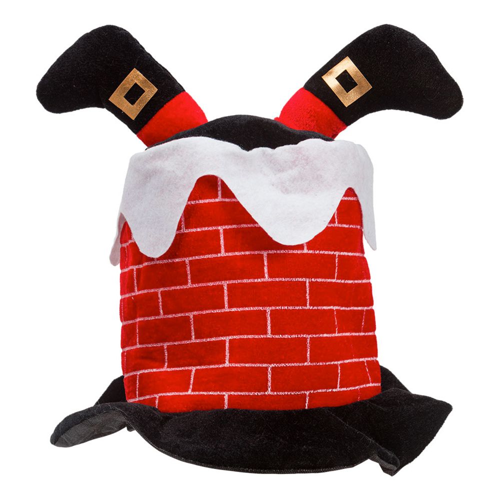 Hatt Tomte i Skorsten