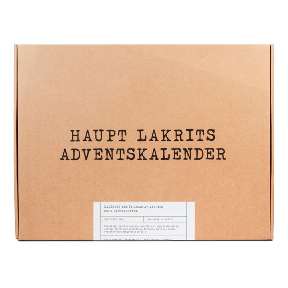 Haupt Lakris Adventskalender