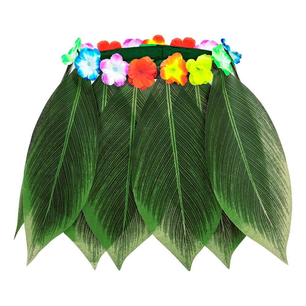Hawaiinederdel Blade & Blomster