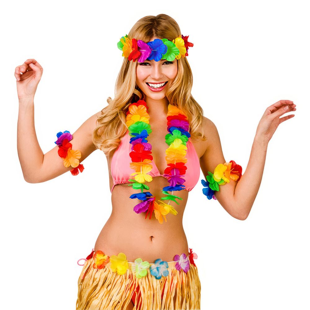 Hawaiikrans Sæt