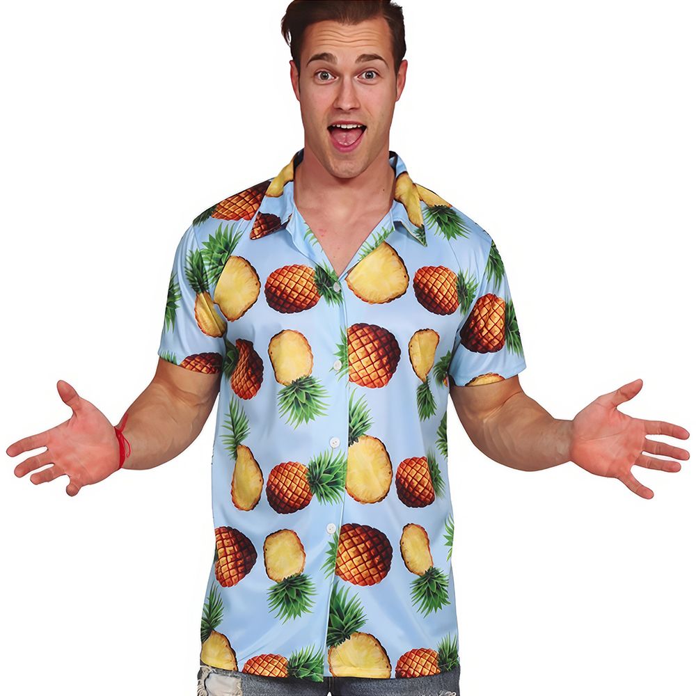 Hawaiiskjorte med Ananaser